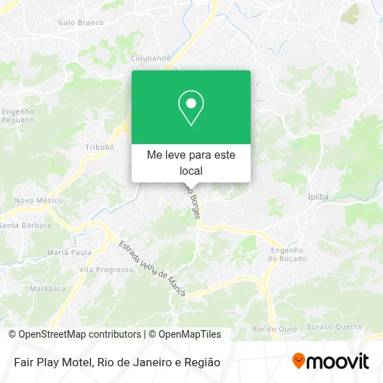 Fair Play Motel mapa