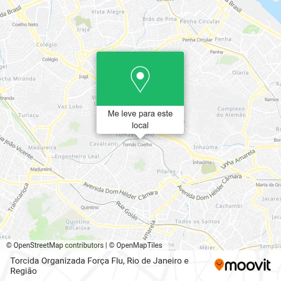 Torcida Organizada Força Flu mapa
