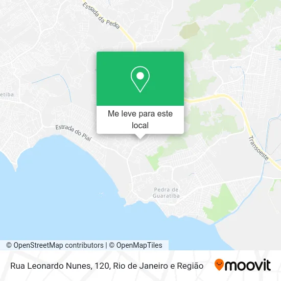 Rua Leonardo Nunes, 120 mapa