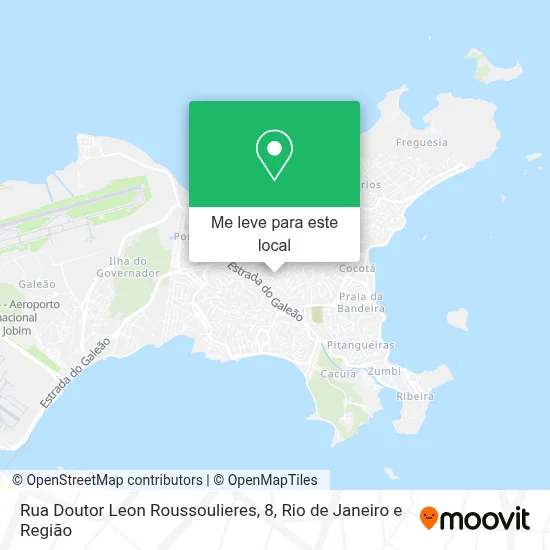Rua Doutor Leon Roussoulieres, 8 mapa