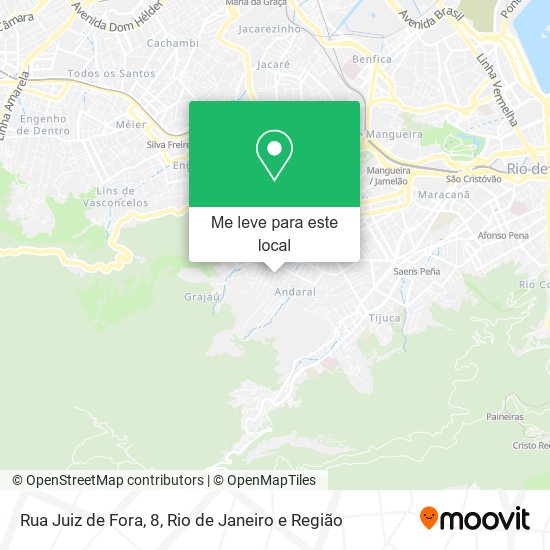 Rua Juiz de Fora, 8 mapa