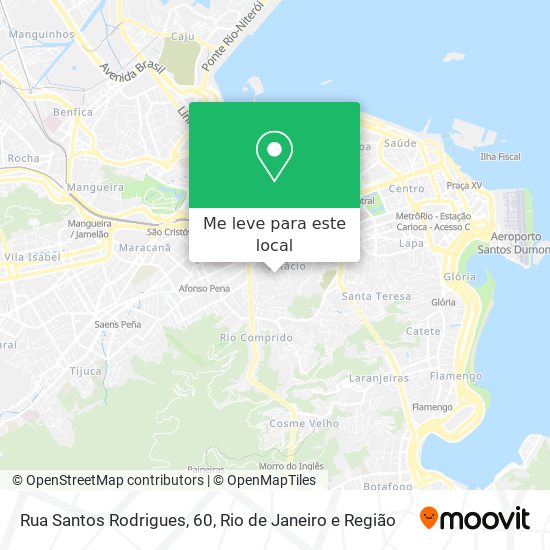 Rua Santos Rodrigues, 60 mapa