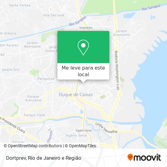 Dortprev mapa