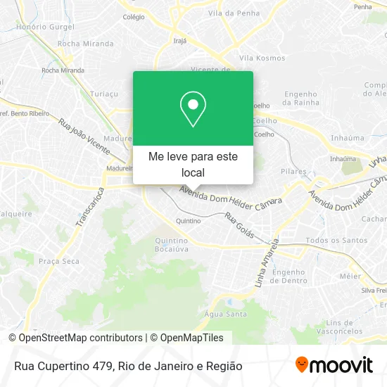 Rua Cupertino 479 mapa