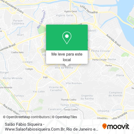 Salão Fábio Siqueira - Www.Salaofabiosiqueira.Com.Br mapa