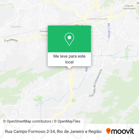 Rua Campo Formoso 2-34 mapa