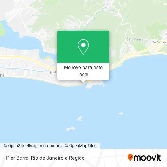 Pier Barra mapa
