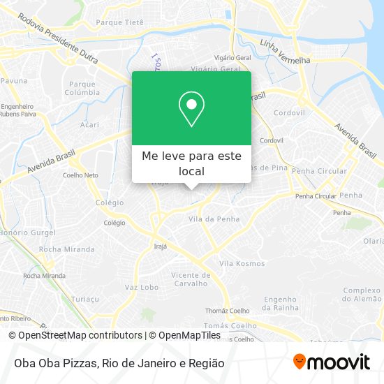 Oba Oba Pizzas mapa