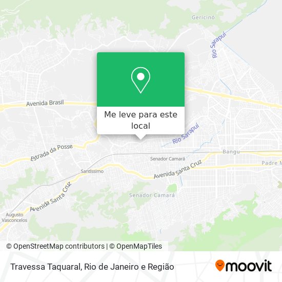 Travessa Taquaral mapa
