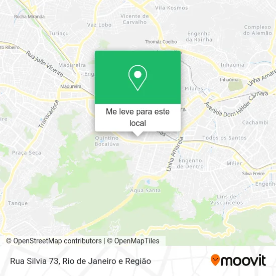 Rua Silvia 73 mapa