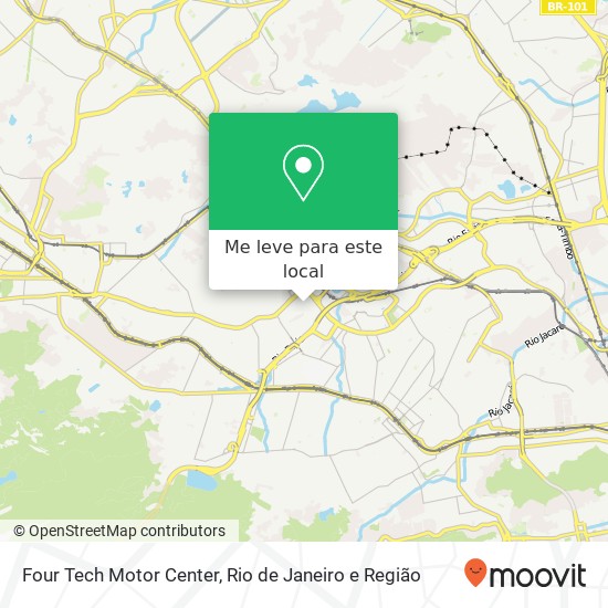 Four Tech Motor Center mapa