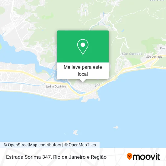 Estrada Sorima 347 mapa