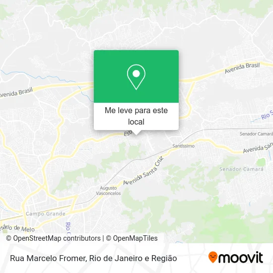 Rua Marcelo Fromer mapa