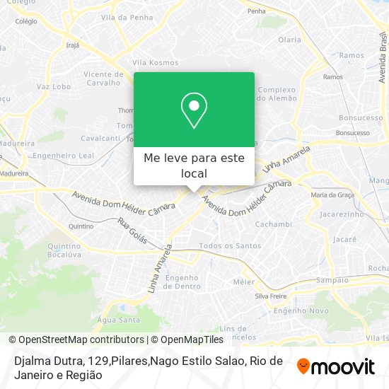 Djalma Dutra, 129,Pilares,Nago Estilo Salao mapa