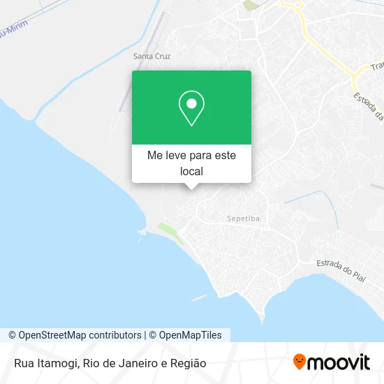 Rua Itamogi mapa
