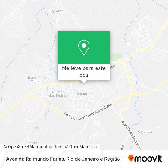 Avenida Raimundo Farias mapa