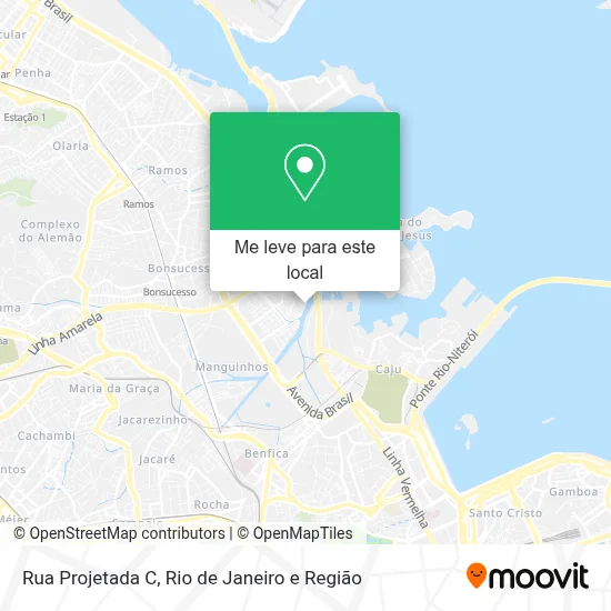Rua Projetada C mapa