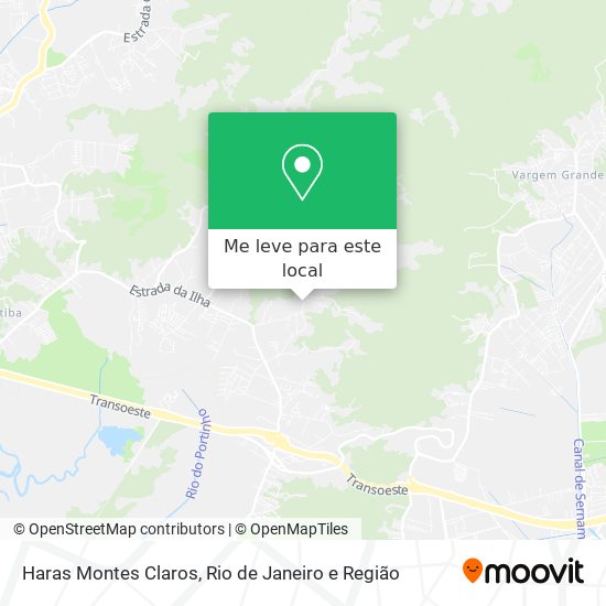 Haras Montes Claros mapa