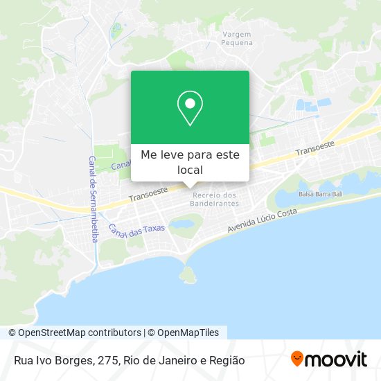 Rua Ivo Borges, 275 mapa