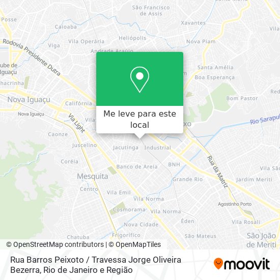 Rua Barros Peixoto / Travessa Jorge Oliveira Bezerra mapa