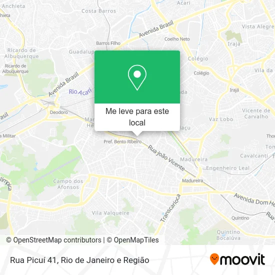 Rua Picuí 41 mapa
