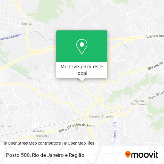 Posto 500 mapa