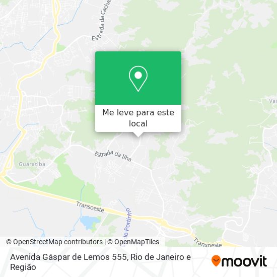 Avenida Gáspar de Lemos 555 mapa