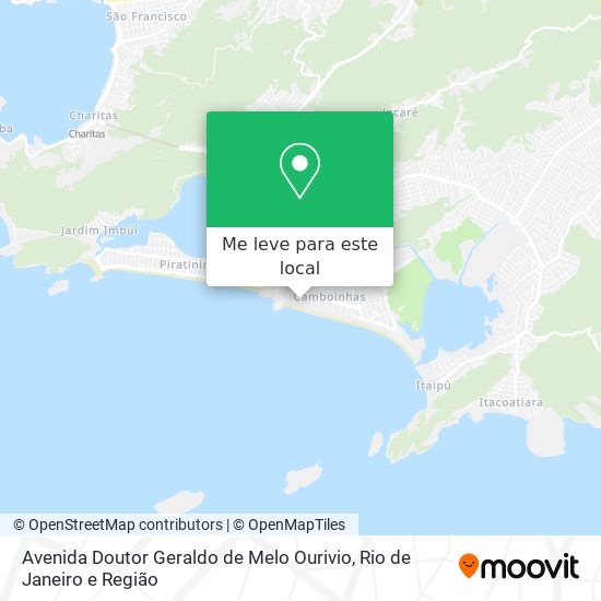 Avenida Doutor Geraldo de Melo Ourivio mapa