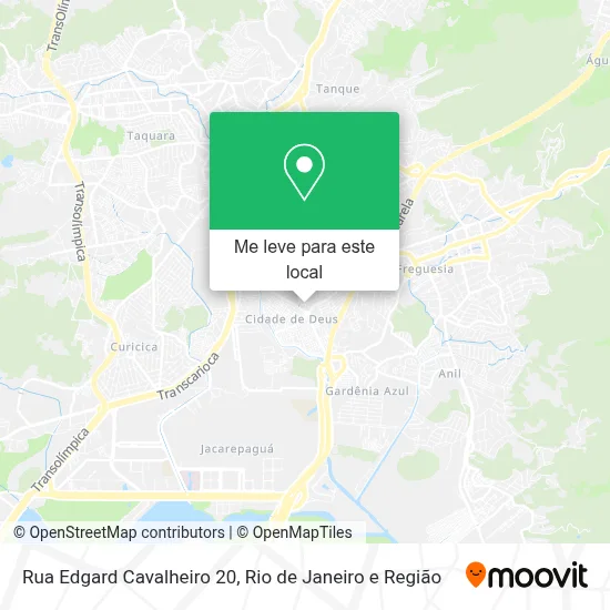Rua Edgard Cavalheiro 20 mapa