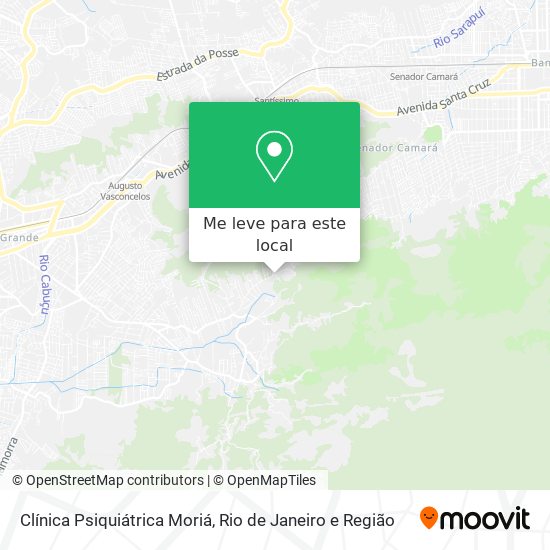 Clínica Psiquiátrica Moriá mapa