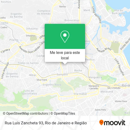 Rua Luís Zancheta 93 mapa
