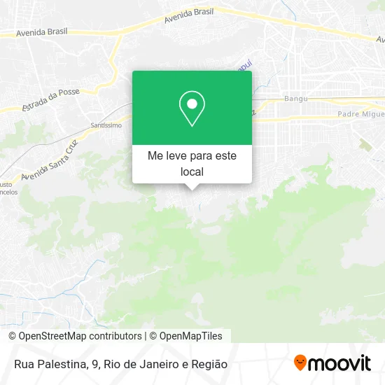 Rua Palestina, 9 mapa