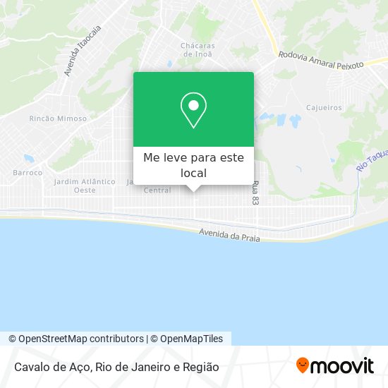 Cavalo de Aço mapa
