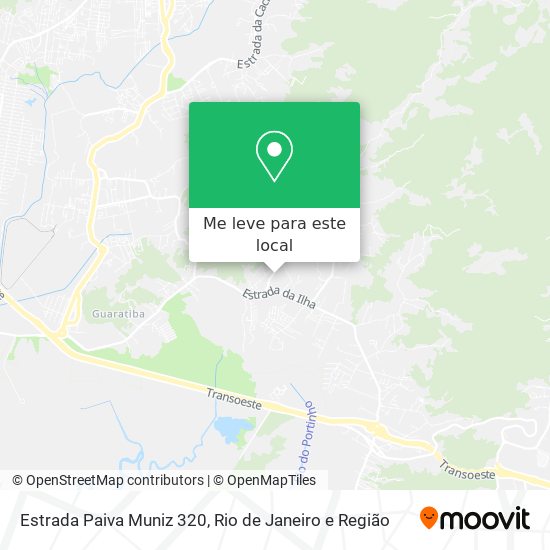 Estrada Paiva Muniz 320 mapa