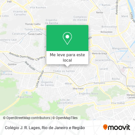 Colégio J. R. Lages mapa