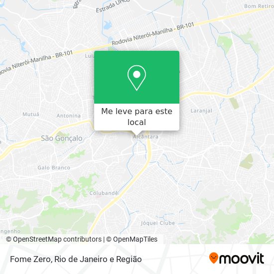 Fome Zero mapa