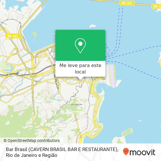 Bar Brasil (CAVERN BRASIL BAR E RESTAURANTE) mapa