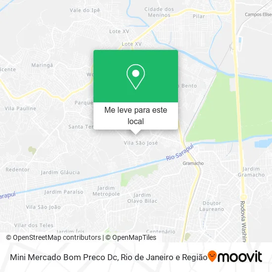 Mini Mercado Bom Preco Dc mapa