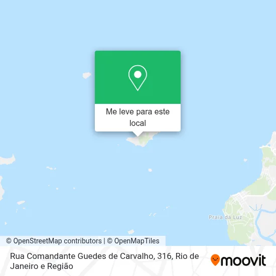 Rua Comandante Guedes de Carvalho, 316 mapa