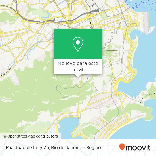 Rua Joao de Lery 26 mapa