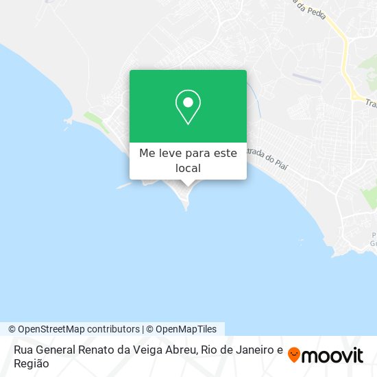 Rua General Renato da Veiga Abreu mapa
