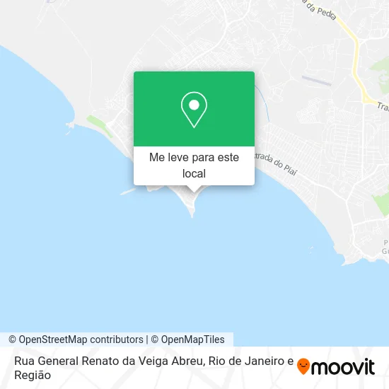Rua General Renato da Veiga Abreu mapa