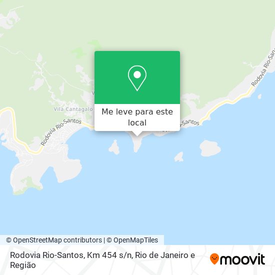 Rodovia Rio-Santos, Km 454 s/n mapa
