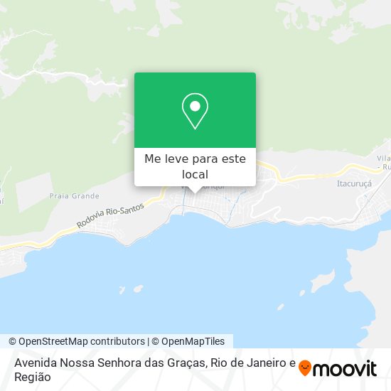 Avenida Nossa Senhora das Graças mapa