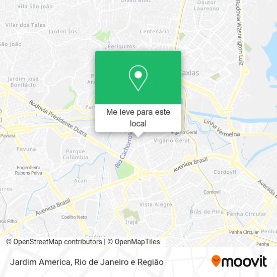 Jardim America mapa