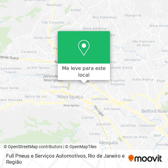 Full Pneus e Serviços Automotivos mapa