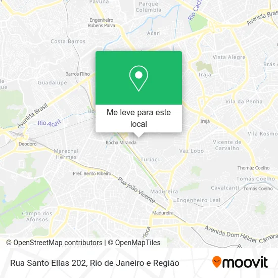 Rua Santo Elías 202 mapa