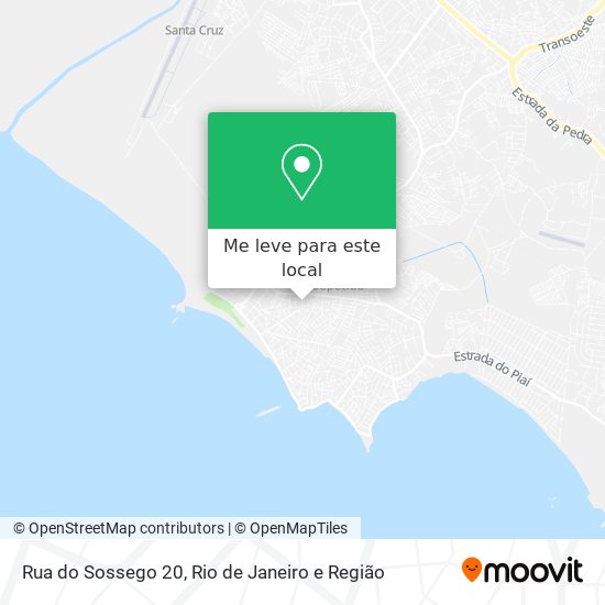 Rua do Sossego 20 mapa