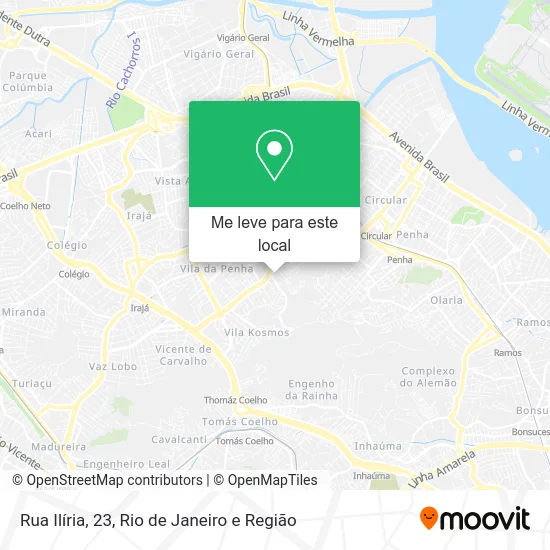 Rua Ilíria, 23 mapa