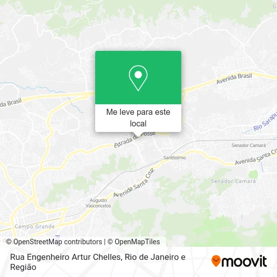 Rua Engenheiro Artur Chelles mapa